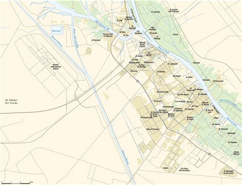 Map Of Basra