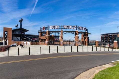 Starkville Ms Usa Entrance To Dudy Noble Field Home Of Mississippi State University