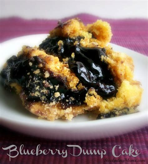 Ridiculously Easy Dump Cakes You Can Make In A Flash Blueberry