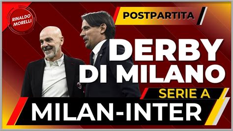 Milan Inter Il Postpartita Con Enrico Silvestrin E La Compagnia