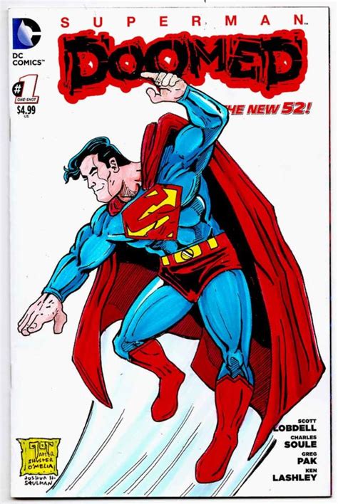 Superman Todd Mcfarlane Homage Original Artwork By Joshua H Stulman