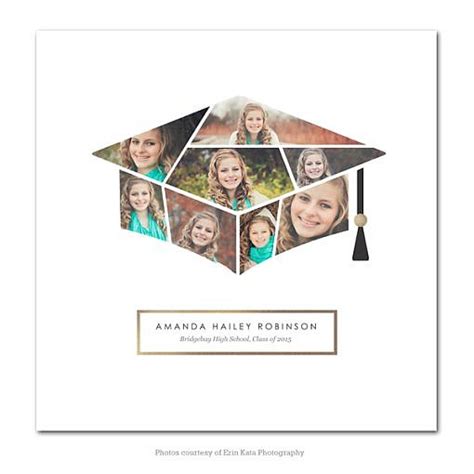 Graduation Picture Collage Template