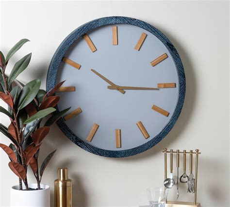 Beck Round Wall Clock 24 Pottery Barn