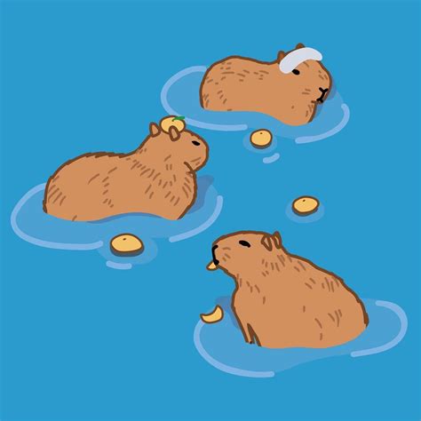 1 best u/capybara-therapy images on Pholder | I drew some Capybaras