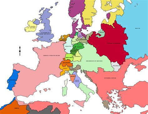 Image - Map of Europe 1750 (VOE).png - Alternative History