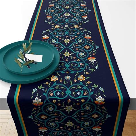 Jual Table Runner Taplak Meja Motif Turkish Bohemian Maroko X Dan