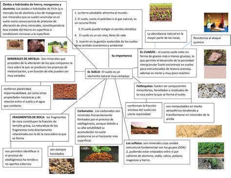 Mapa Mental Del Suelo El Suelo El Suelo Es Un Elemento Natural Muy