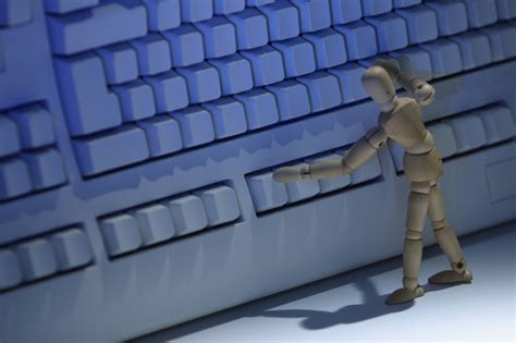 Keyboard Figurine Interaction Free Photo Download | FreeImages