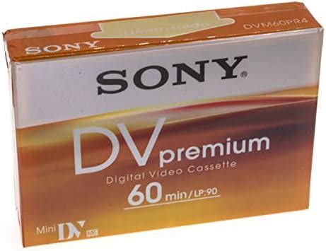 Sony Dvm Pr E Premium Mini Dv X Min Metall Schr Gband