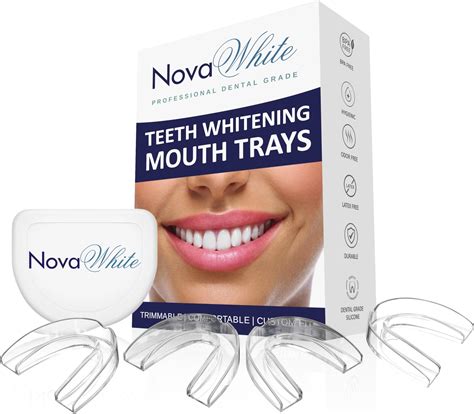 Amazon NovaWhite Teeth Whitening Trays Moldable Trimmable