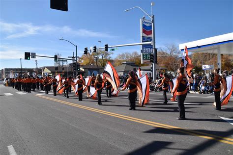 Photos: Fernley marching band performs at Nevada Day Parade