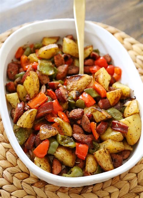 Smoked Sausage Recipes With Potatoes And Peppers Besto Blog