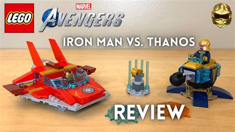 Lego Marvel Avengers Iron Man Vs Thanos Review Youtube