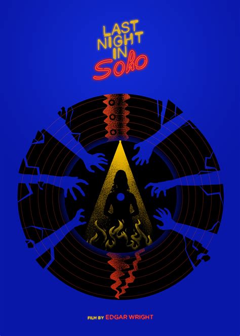 Artstation Last Night In Soho 2021 Minimalist Poster