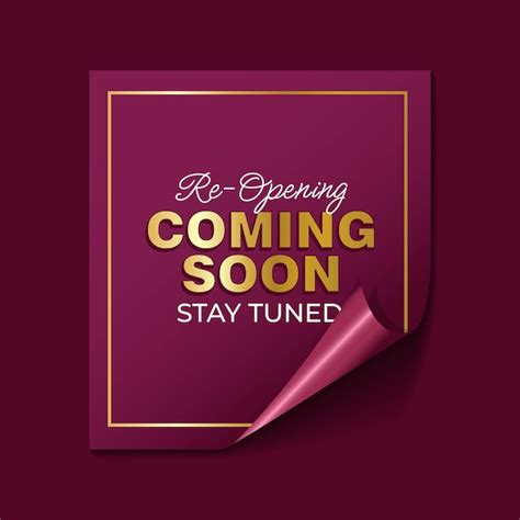 Coming Soon Flyer Template