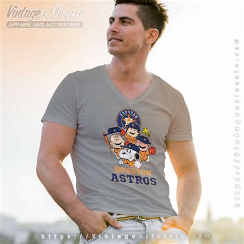 Houston Astros Snoopy The Peanuts Shirt Vintagenclassic Tee