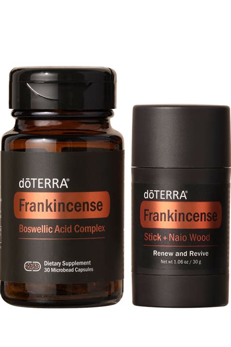 Frankincense Stick Frankincense Capsules Bundle DoTERRA Essential Oils