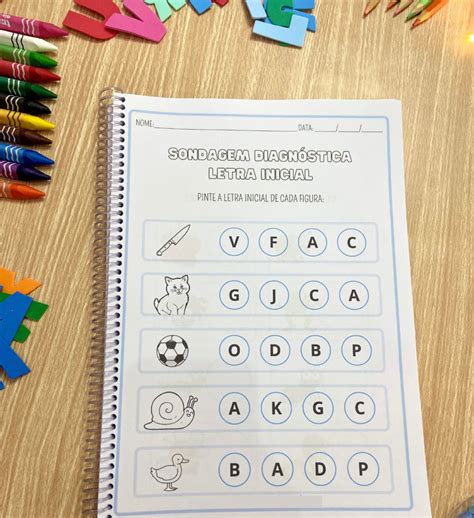 Sondagem Diagn Stica Completa Mundo Pedag Gico Atividades Da Pro