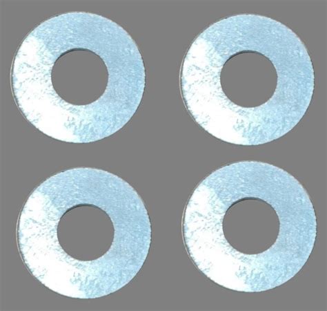 Zinc Plated Stainless Steel Flat Washer Material Grade SS304 Size