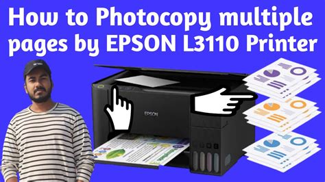 How To Photocopy Multiple Copies By Epson L Printer Print Multiple