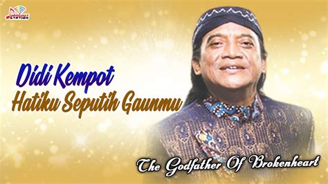 Didi Kempot Hatiku Seputih Gaunmu Official Karaoke Video YouTube