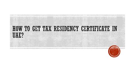 How To Get Tax Residency Certificate In Uae Taxhelpae