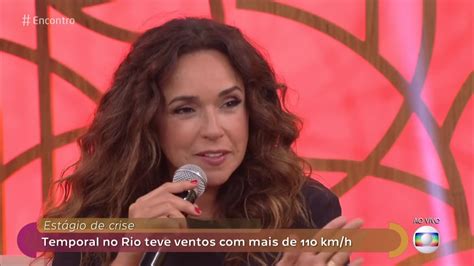 Encontro F Tima B Daniela Mercury Fala Sobre Os