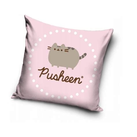 Różowa Poduszka kot kotek Pusheen Puszin 40x40cm ERLI pl