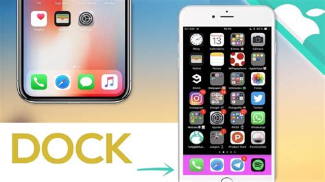 Cuál es el dock en el iPhone Haras Dadinco