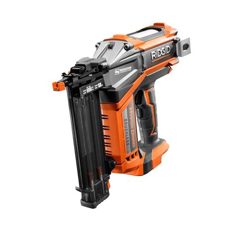 RIDGID HYPERDRIVE 18 Volt 18 Gauge 2 1 8 In Brushless Brad Nailer