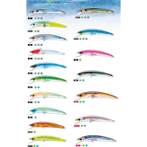 Yo Zuri Crystal 3d Minnow Sinking 90 Mm 10 Gr Waveinn