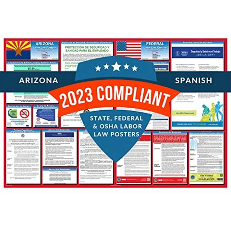 Poster Compliance Center 2023 Arizona State And Federal Labor Law Poster Osha And All Mandatory