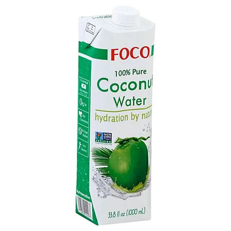 Foco Coconut Water Tetrapak 33 8 Oz Safeway