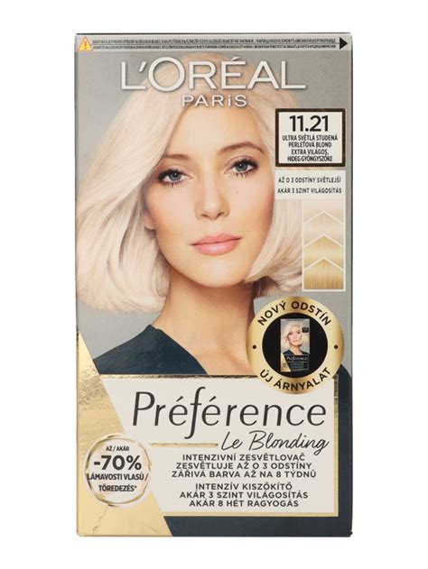 Loréal Paris Préférence Hajfesték 11 12 Le Blonding 1 Db