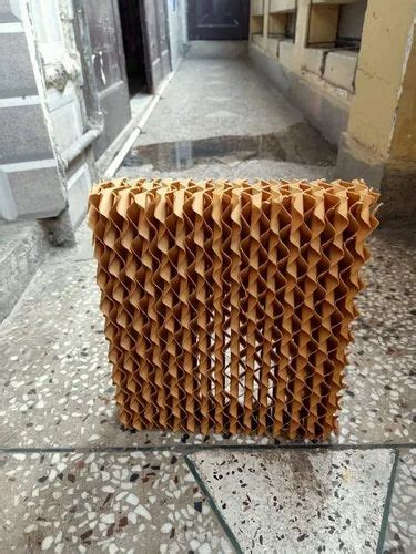 Brown And Green Brown Honeycomb Cooling Pad Manufacturer From Meerut