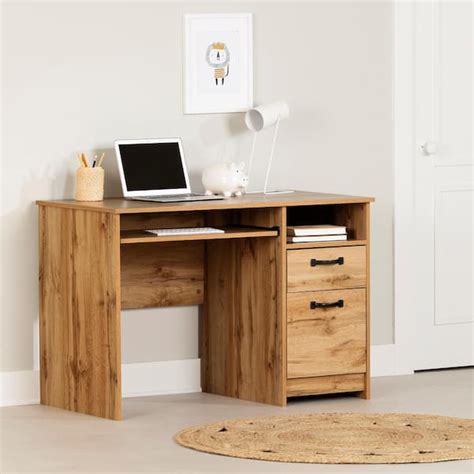 South Shore Tassio 445 In Rectangle Nordik Oak Particle Board 2