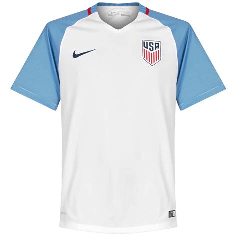 Nike Mens Usa 2016 Ss Home Shirt Jersey 724643 100 Redwhiteblue