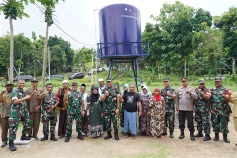 Program TNI AD Manunggal Air Bersih Kodim 0826 Pamekasan Di Tinjau