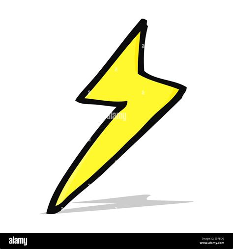 cartoon lightning bolt symbol Stock Vector Image & Art - Alamy