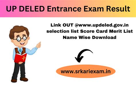 Up Deled Entrance Exam Result Link Out Updeled Gov In