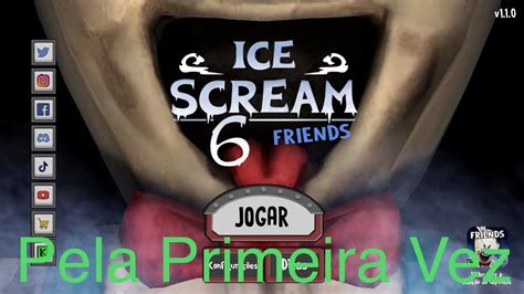 Joguei Ice Scream 6 Friends Pela Primeira Vez YouTube