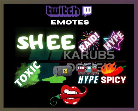 9 Twitch Emotes Text Emotes Funny Emotes Kawaii Emote Emote Pack