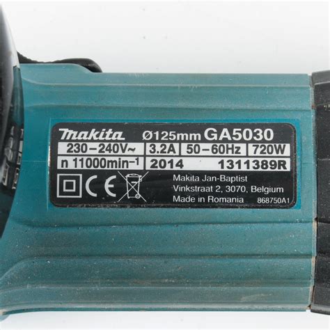 VINKELSLIP Makita GA5030