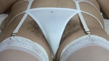 Beautiful Stepmom Showing Off Her Big Hairy Pussy Before And After Fucking She Loves Cock