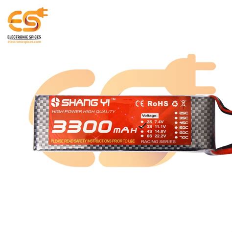 Buy Mah S V Lithium Polymer Lipo Rechargeable Battery With