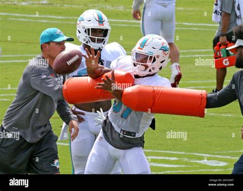 Miami Dolphins Running Back Myles Gaskin 37 During A Drill At Their