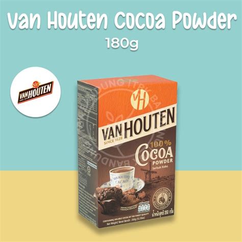 Jual ORIGINAL MURAH VAN HOUTEN COCOA POWDER 180GR COKLAT BUBUK