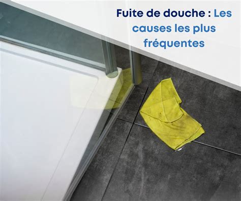 Fuite De Douche Les Causes Les Plus Fr Quentes