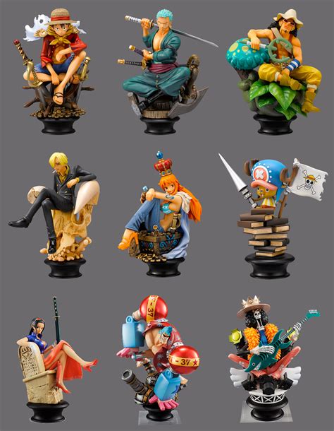 One Piece Megahouse Chess Set | One piece figurine, Action figure one piece, One piece figure