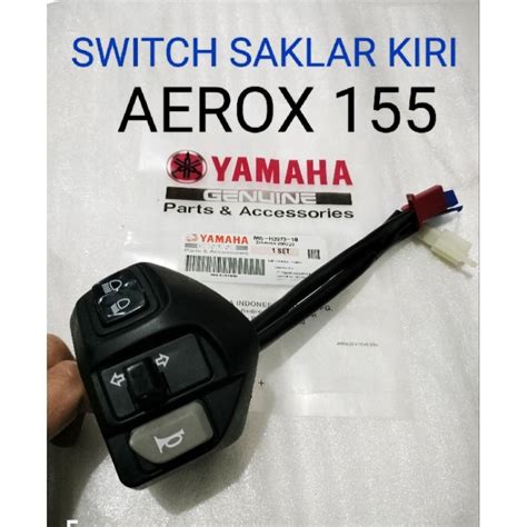 Jual SAKLAR HOLDER KIRI TOMBOL KLAKSON STATER SEIN DIM YAMAHA AEROX 155